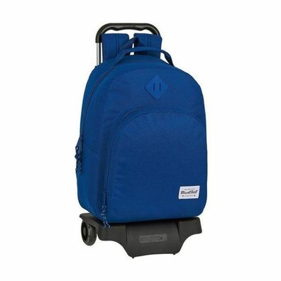 School Backpack With Wheels 905 Blackfit8 Oxford Dark Blue