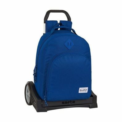 School Backpack With Wheels Evolution Blackfit8 Oxford Dark Blue