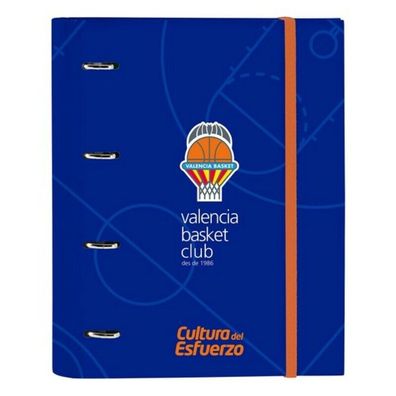 Valencia Basket Ring Binder With 4 Rings, 30 Mm, 100 Sheets, A4, 270 X 35 X 320 Mm