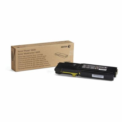 Xerox Cartridge Phaser 6600 Yellow Gelb HC (106R02231)