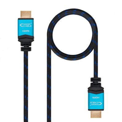 Nanocable 10.15.3701 - Hdmi Cable V2.0 High Speed With Ethernet, 4k To 60hz