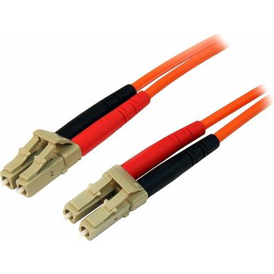 Startech. Com 2m Multimode 50/125 Duplex Fiber Optic Network Cable Lc-Lc