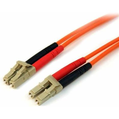 Startech. Com 5m Multimode 50/125 Duplex Fiber Optic Network Cable Lc-Lc