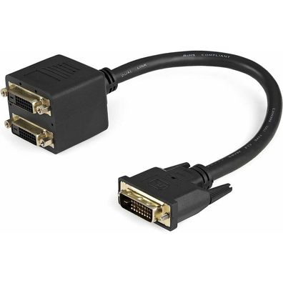 Startech Dvi-D To 2x Dvi-D Digital Video Splitter Cable - 12" - M/F