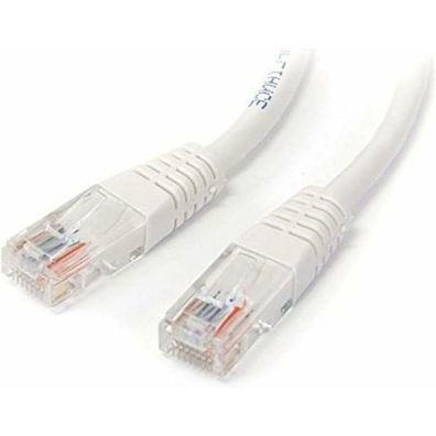 Startech. Com 15m Cat5e Molded Rj45 Utp Network Cable White