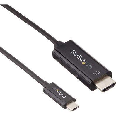 Startech. Com 1m Usb C To Hdmi Cable 4k @ 60hz Black