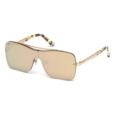 Web Unisex Adults We0202 34g 00 Glasses Frame, Gold Bronzo Chiaro Luc