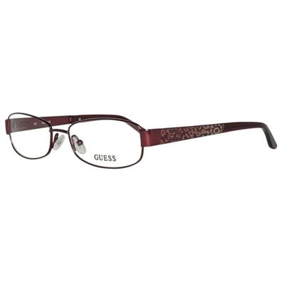 Guess Gu2392 53O00 Glasses Gu2392 53O00 Rectangular Glasses Frame 53, Red