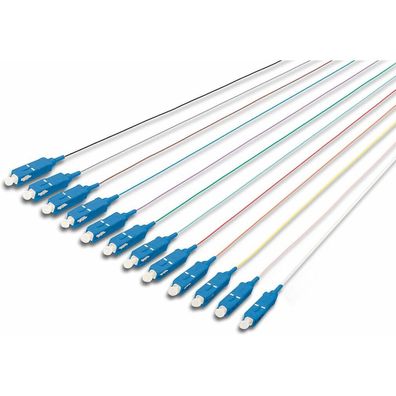 Assmann Dk-29221-02 2m Sc Os2 09/125 Simplex Digitus Colored Pigtails Cable