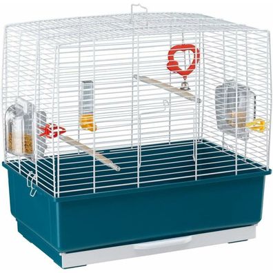 Ferplast Bird Cage Rekord 3 - Blue - 49 X 30 X 48.5 Cm