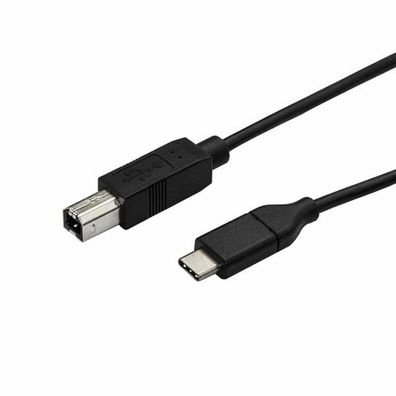 Startech. Com Usb2cb50cm Usb Cable 0.5m Usb 2.0 Usb C Usb B Black