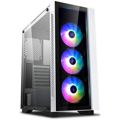 Matrexx 55 V3 ADD-RGB WH 3F (weiß, Tempered Glass)