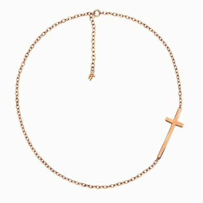 Folli Follie 1n13t004r Ladies Necklace, 49 Cm