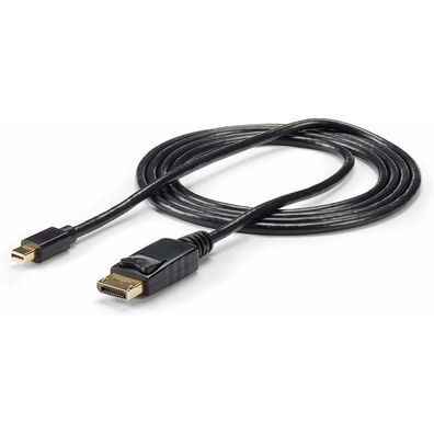 Startech. Com Mdp2dpmm2m 2 M Mini Displayport To Displayport Cable, M/M, Mdp To