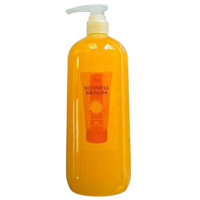 Joveka/Schnellbraun Gel 1000ml/Solariumkosmetik/Bräunungslotion