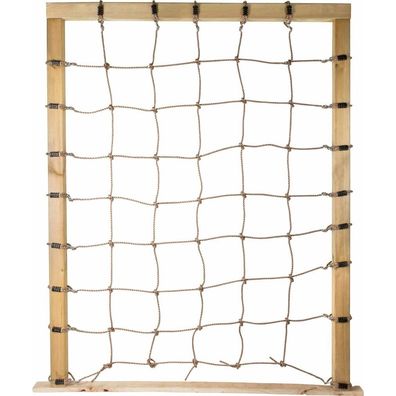 Kletternetz mit Achterhaken