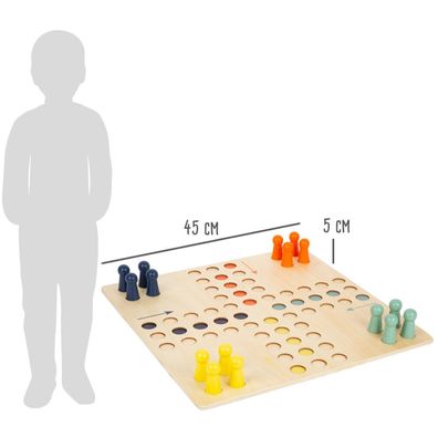 Small Foot Ludo XL Holz Gesellschaftsspiel 11783
