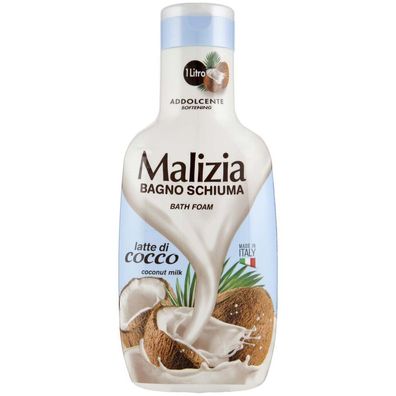 Malizia Badeschaum Kokosnuss 1l