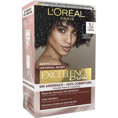 L'Oréal Professionnel Excellence creme universal nudes tinte #1u-black