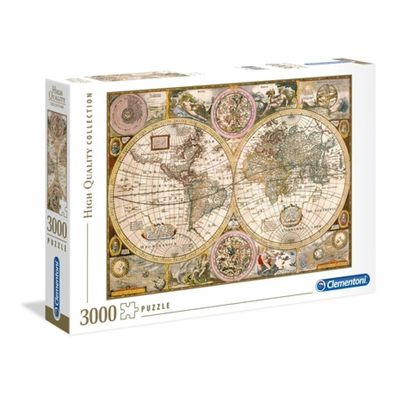 High Quality Collection - 3000 Teile Puzzle - Alte Karte