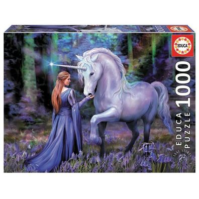 Educa Puzzle 9218494 - Bluebell woods - 1000 Teile Puzzle