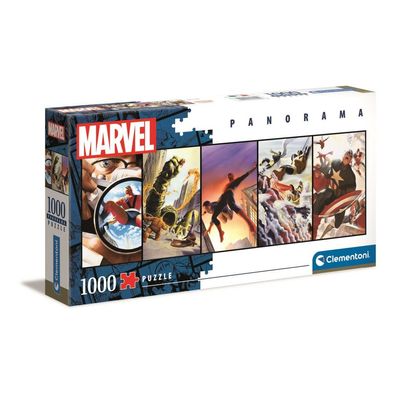 Clementoni 39611 - 1000 Teile Panorama Puzzle - Marvel