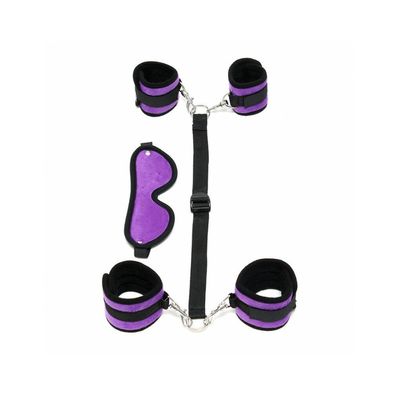 Rimba - Soft Hand to Ankle Cuff Set with Mask