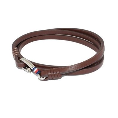 Men´s leather bracelet TH2790191S