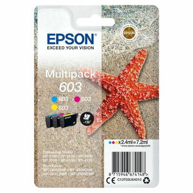 Epson Epson Ink 603 Multipack (C13T03U54010)