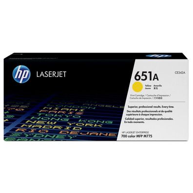 HP HP Cartridge No 651 HP651 HP 651 Yellow Gelb (CE342A)