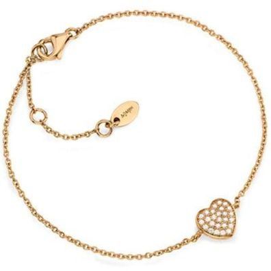 Original gold-plated bracelet with Love BRHR zircons