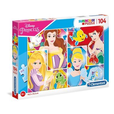 Clementoni 104Pcs Puzzle Disney Princess 27146 X6