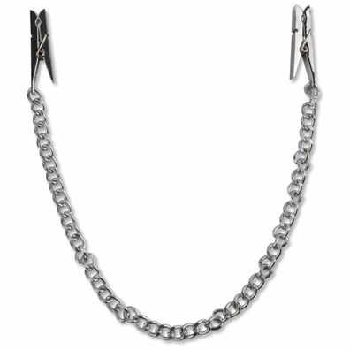 FFS Nipple Chain Clips Silver