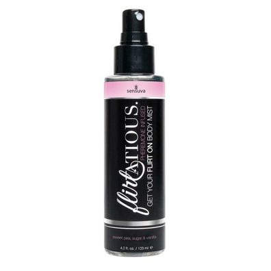 Flirtatios Pheromon-Körpernebel Vanillezucker und Süße Erbse 125ml