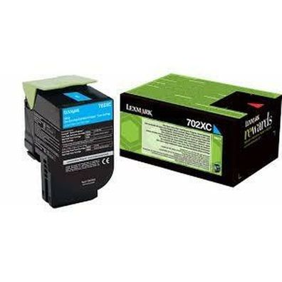 Lexmark Cartridge 702XC Cyan (70C2XC0)