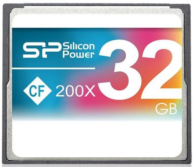 Silicon Power Speicherkarte CF 32GB 200x