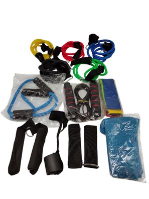 CHARS Resistance Bands Widerstandsbänder Set 19 Stück Fitnessbänder