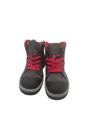Sicherheitsschuhe ELTEN Vintage Pirate Mid ESD S3, grau/schwarz, Größe: 41