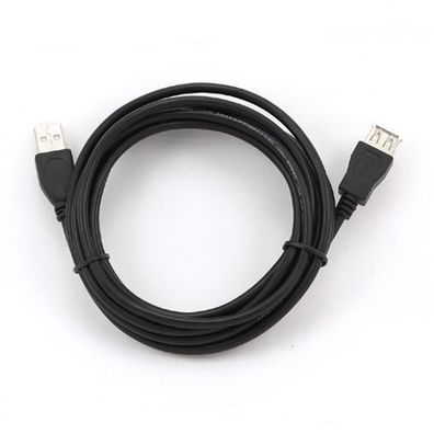 Gembird 3m USB 2.0 AM/FM USB-Kabel USB A Schwarz