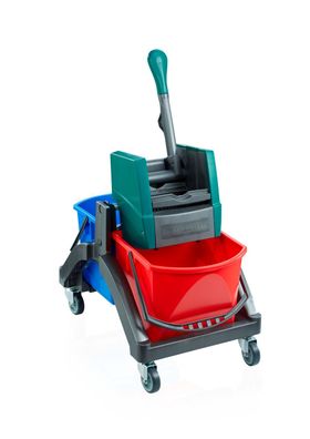Leifheit Duo Professional Reinigungswagen 17L
