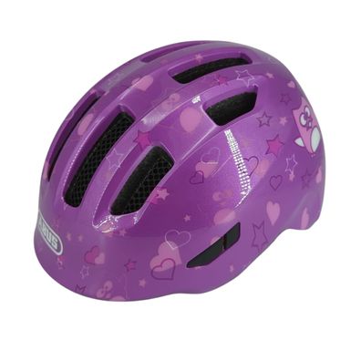 ABUS Kinderhelm Smiley 3.0, Gr.45-50, - Fahrradhelm mit tiefer Passform