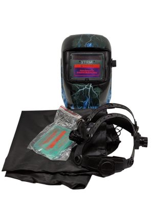 Schweißhelm Automatik True-Color Solarbetrieben: DEKO Schweißerhelm Auto