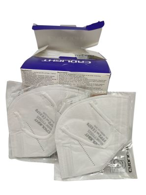 CRD Light 50 FFP2 Masken CE Atemschutzmaske in Einzelverpackung