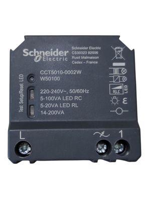 Schneider Electric CCT5010-0002W Wiser Smart Home Dimmaktor 1fach Unterputz