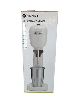 HENDI Getränkemixer, inkl. 2 Mischbecher, 4 Rührwerken, für Milchshakes