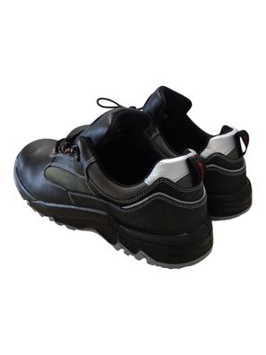 ELTEN Len ESD S3S Sicherheitsschuhe Leder/Textil Stahlkappe leicht schwarz Gr.39