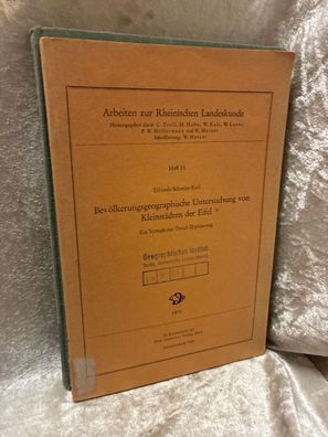 Bevölkerungsgeographische Untersuchungen im Unterinntal (Schlern-Schriften)