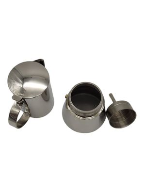 Cilio AIDA Espressokocher 6 Tassen Edelstahl poliert Ø 9cm, H:17,5cm
