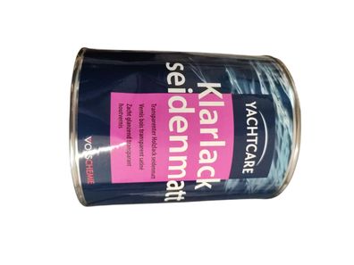 Yachtcare Universal-Klarlack transparent, seidenmatt, 750 ml