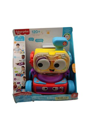 Fisher-Price 4-in-1 Lernroboter Linus für Babys und Kleinkinder